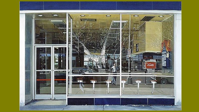 Richard Estes Double Self-Portrait 1976